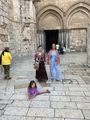 Outside Church of Holy Sepulchre