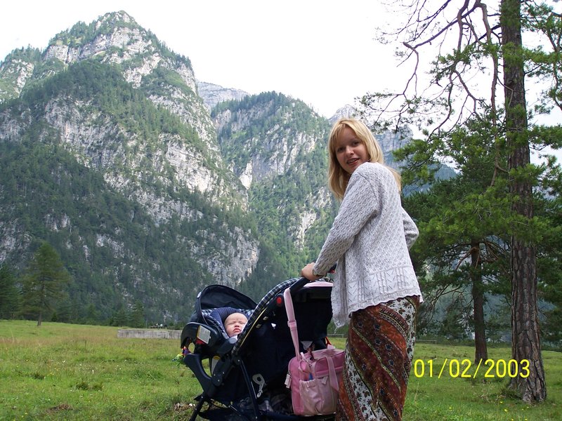 Me and Mommy in Dolomites