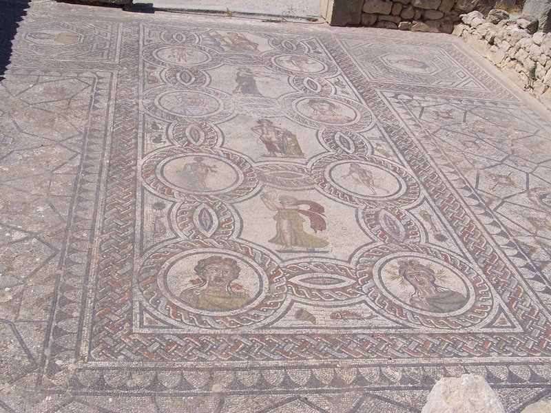 Mosaics at Volubilis