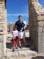 Me, Daddy and Vitor in Volubilis