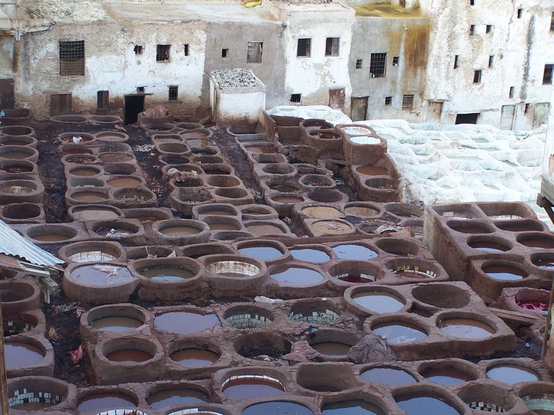 Tannery in Fez
