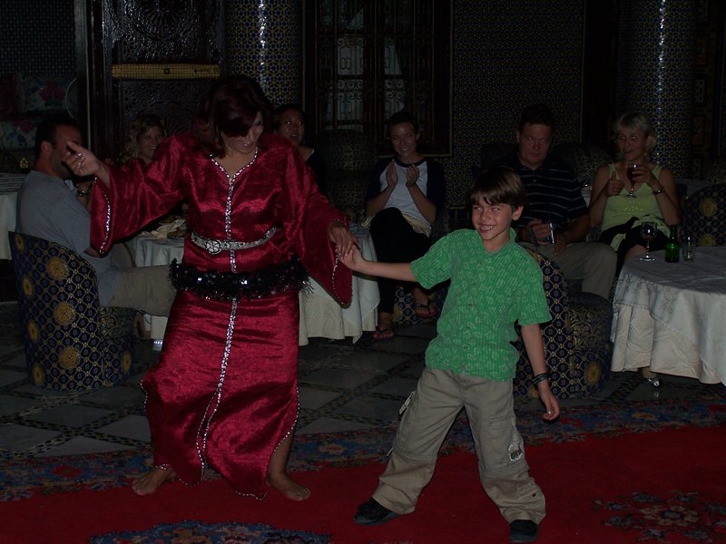 Brother Vitor Dancing in Fez