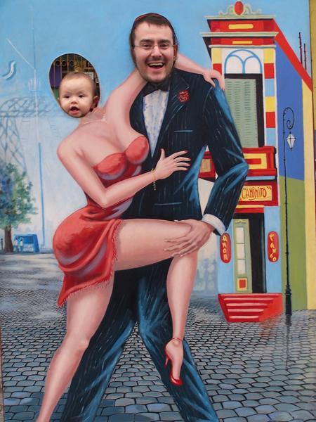 Me and Daddy doing the tango