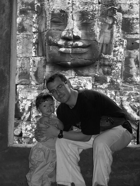 Me and Daddy and Bayon Face