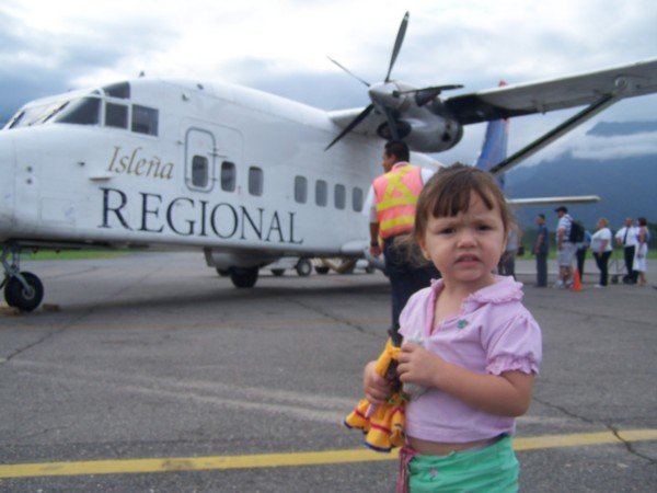 Plane from La Ceiba to Roatan