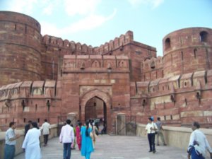 Agra Fort entrance