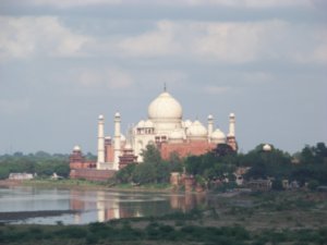 The Taj from the Agra Fort