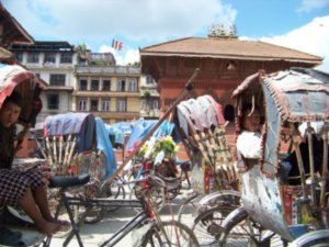 cycle rickshaws