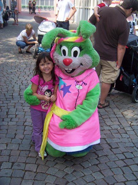 Me and the Liseberg rabbit