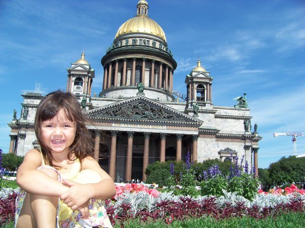 Me at St. Isaac's Cathedral