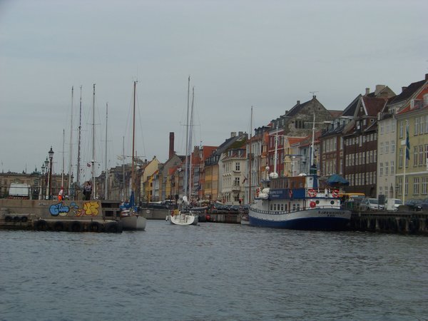 View of Copenhagen from our Boat Tour