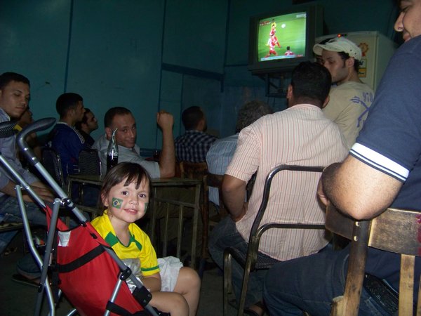 Watching Brasil V North Korea