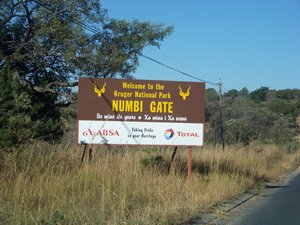 Arriving at Kruger