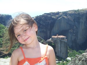 Smiling in Meteora