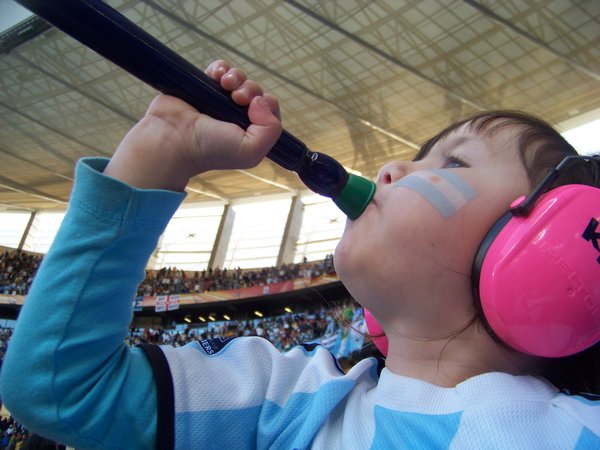 Loved Blowing the Vuvuzela