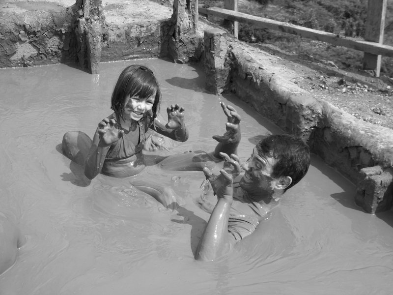 Hanging Out in a Mud Volcano