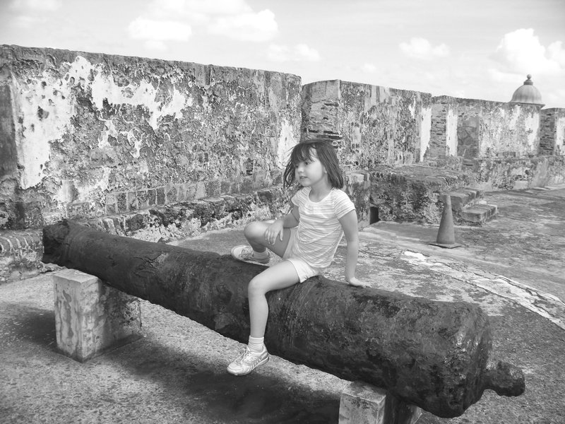 Cannon at Fort San Cristobal
