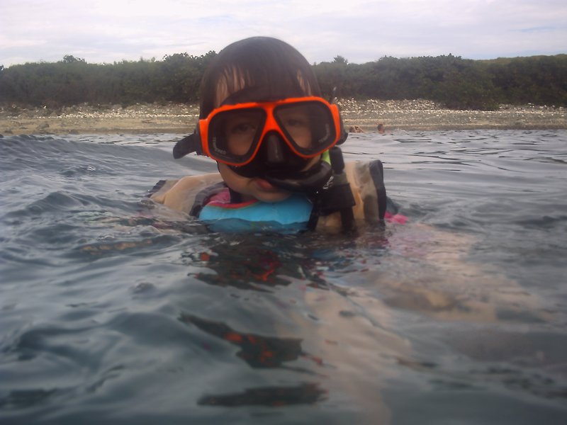 My First Time Snorkling