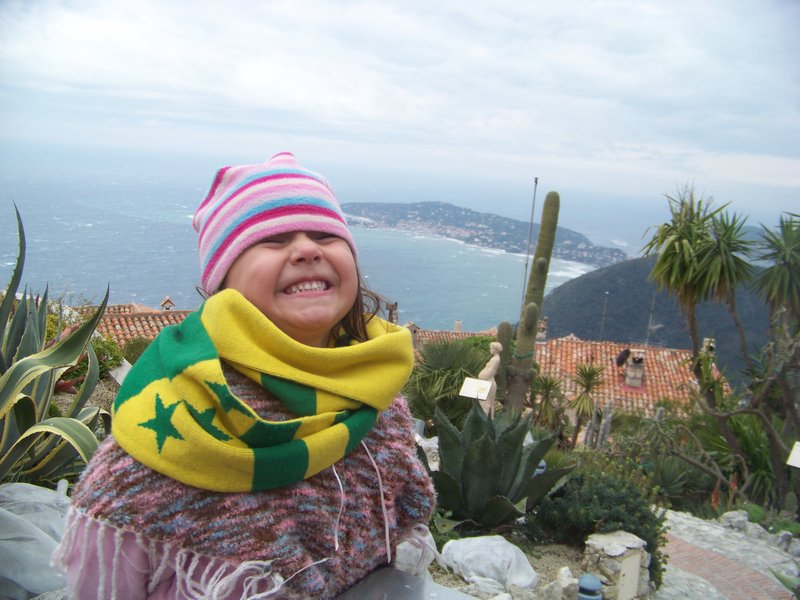 Laughing in Eze