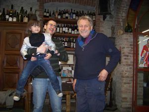 Me, Daddy, and Giuseppe Rinaldi