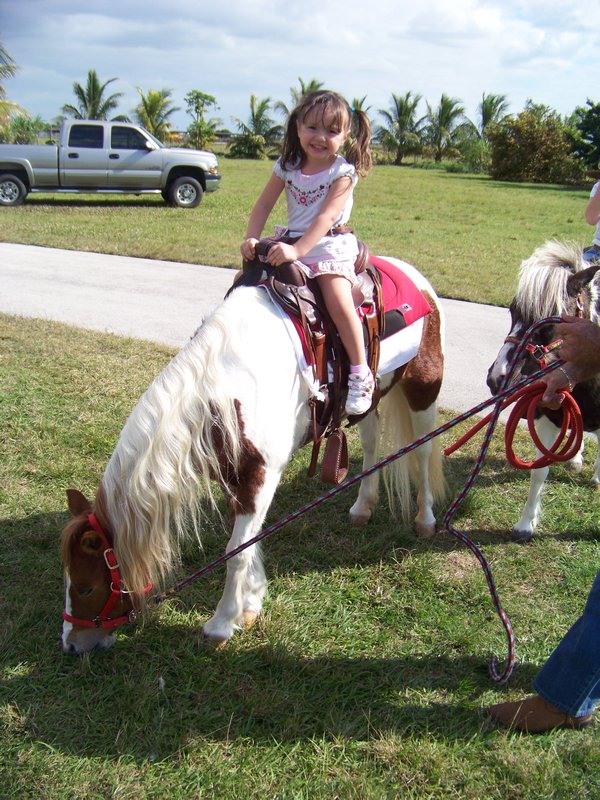 Pony Ride at Luna's Birthday