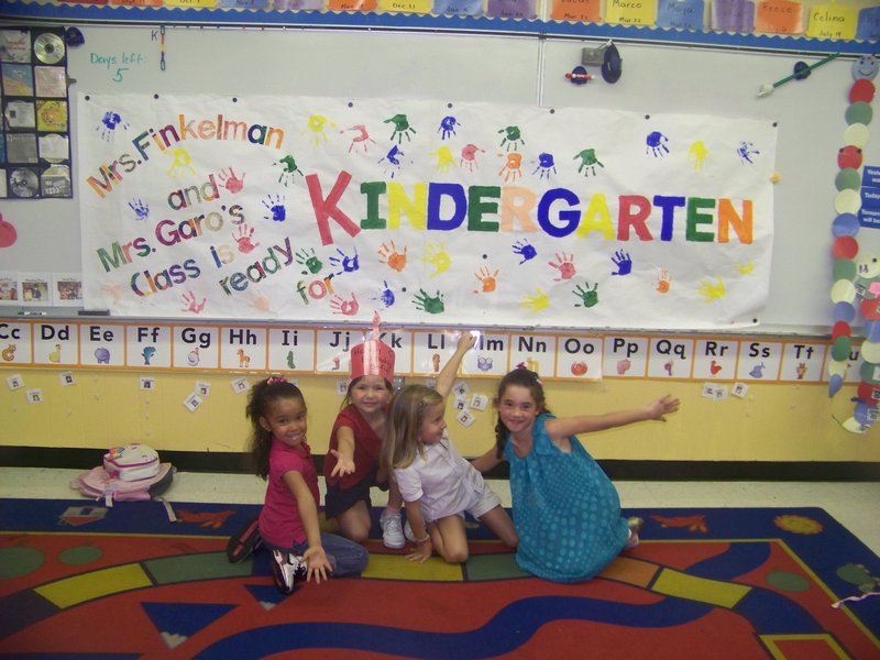 getting ready for kindergarden