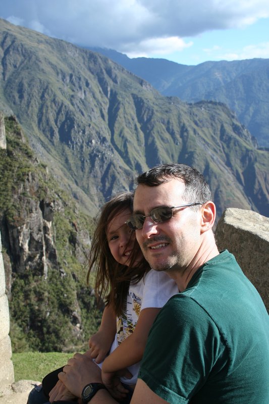 Me and Daddy Machu Picchu