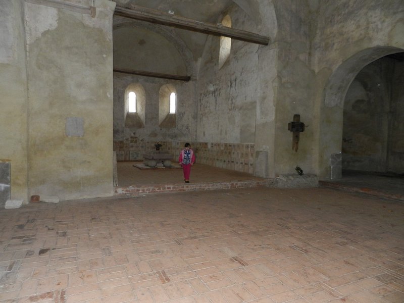 Inside the 12th Century Church