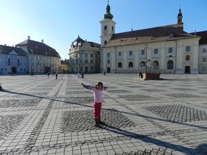 Main Square in Old Town Sibiu