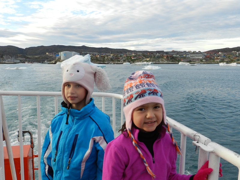 Leaving Ilulissat for Eqi