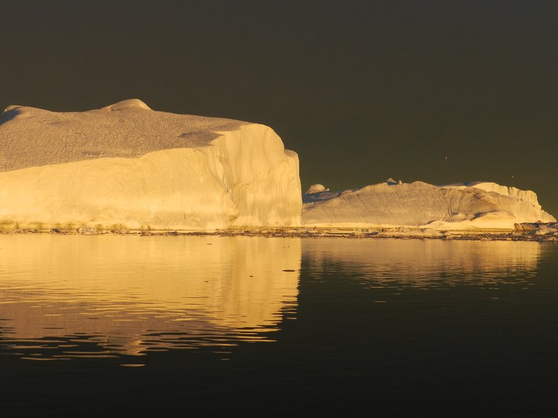 Cool Evening Iceberg Colors