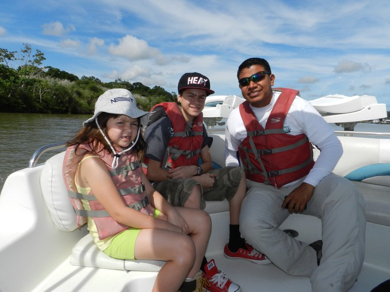 Me, Vitor and Dario ready to go fishing