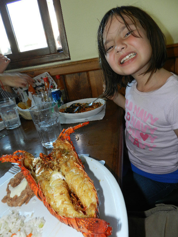 Lobster in Ensenada
