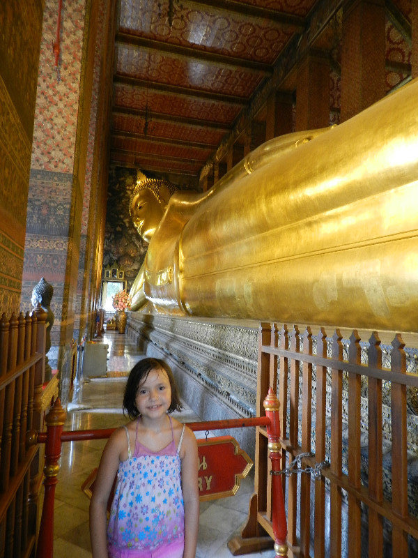 loved the giant reclining Buddha