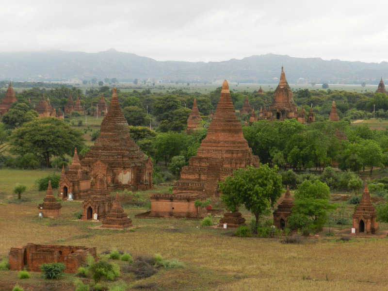 View from Shwesandaw Paya