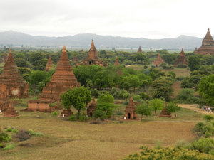 View from Shwesandaw Paya