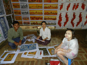 Artists at Htilominlo Pahto