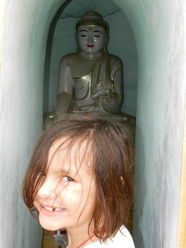 Loved thes little Sutpas with Buddhas 
