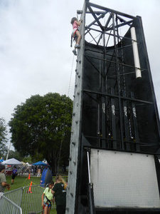 Wall Climbing at Funfest