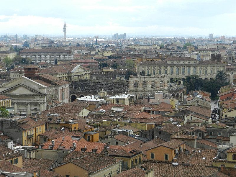 View of Verona from Bell Tower