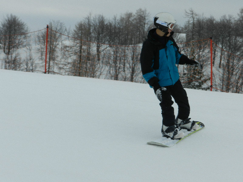 Vitor Snowboarding