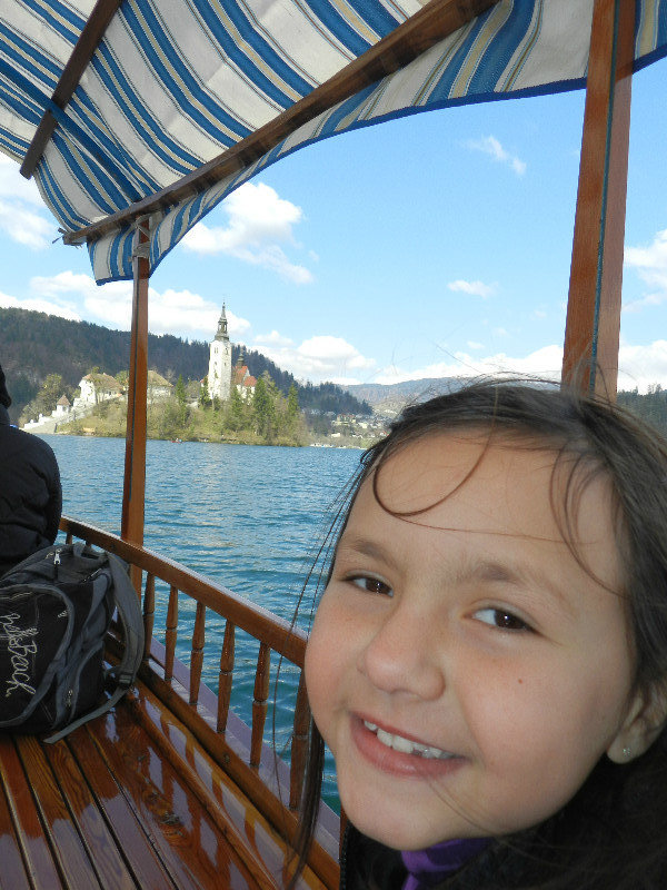 Boat to Lake Bled Island