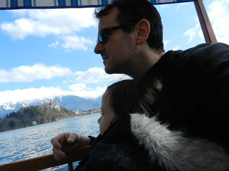 Boat to Lake Bled Island
