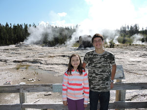 Me and Bro at Geysers