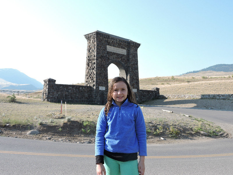 Entrance to Yellowstone - FDR