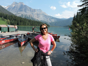 Ania at Emerald Lake
