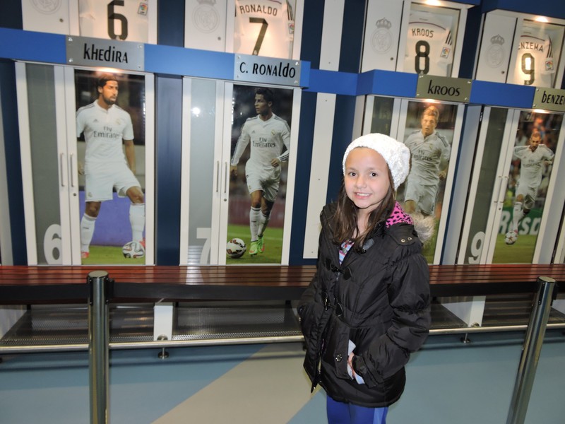 The Real Madrid Locker Room - Ronaldo's Locker