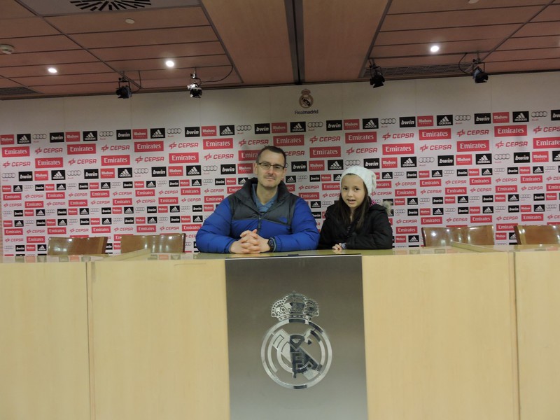 Press Conference at Estadio Bernabeu - Home of Real Madrid