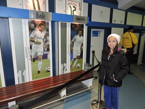 The Real Madrid Locker Room