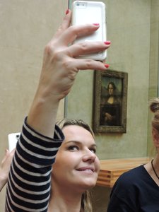 Mona Lisa Selfie